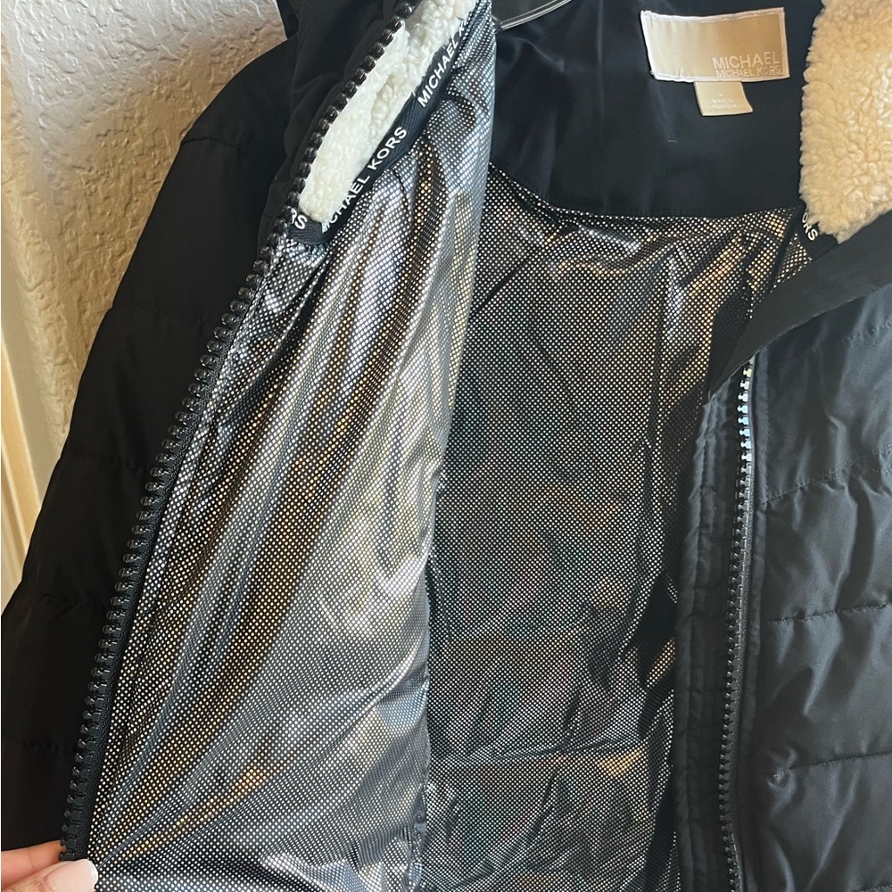 Black Puffer Jacket - image 4